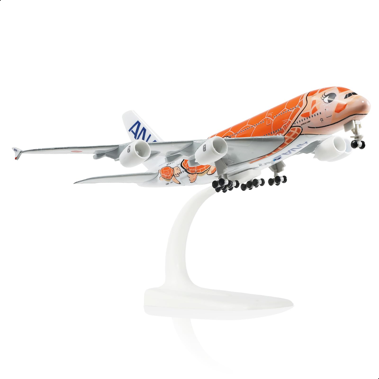 Amazon.co.jp: QIYUMOKE A380 1/300 ANAカラー オレンジ